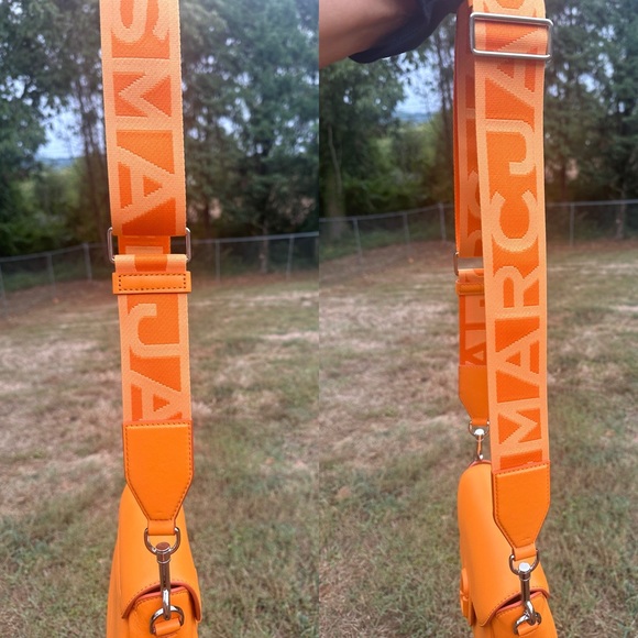 Marc Jacobs crossbody w/ COA The Covered J Marc Small Saddle Bag w/ dust bag - Picture 12 of 14